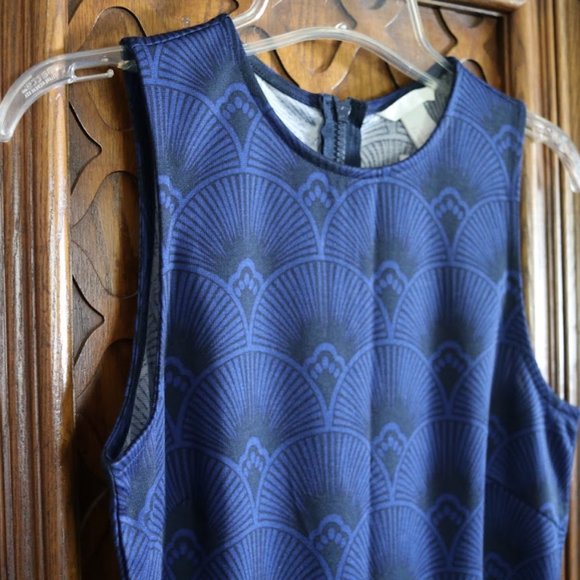 H&M Sleeveless Side Slit Boho Sheath Dress - NWT! Size S - Picture 8 of 15